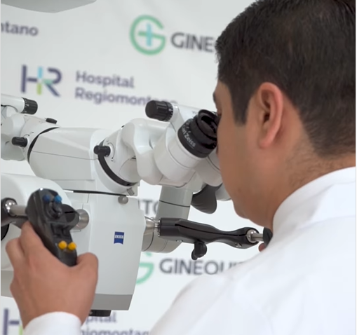 Microscopio quirúrgico